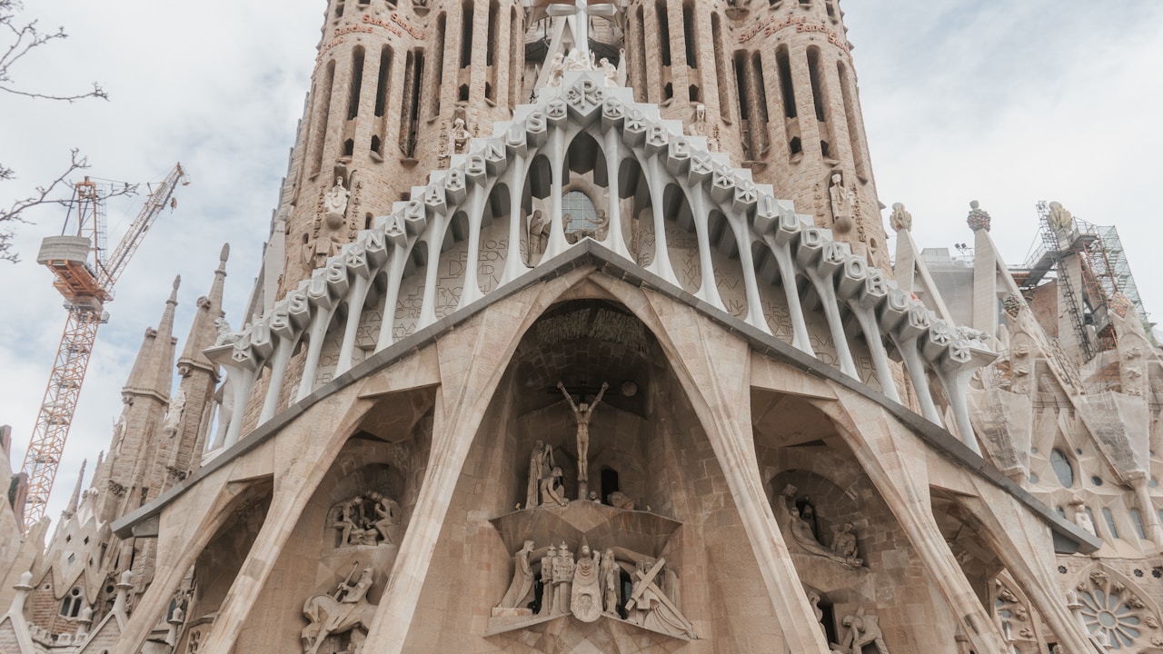 Sagrada Familia in Barcelona, Spain