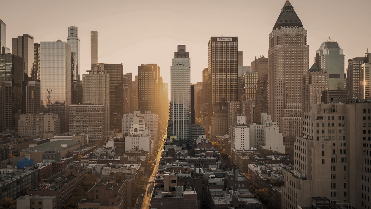 A representative city or landscape in United States